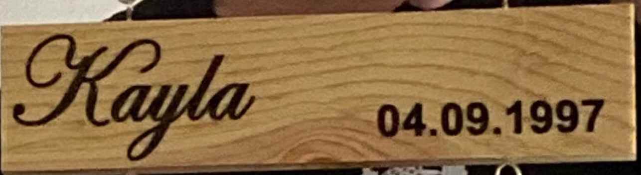 Hanging grandchildren display add-on - Crafty Family Creations LLC