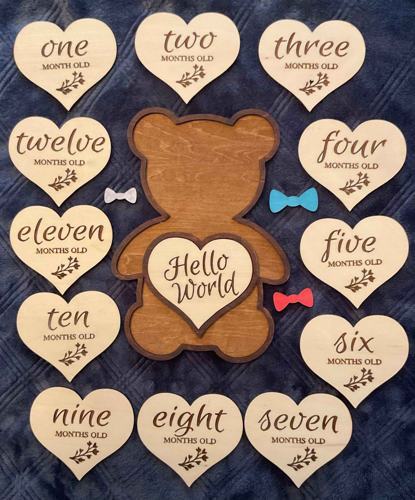 Bear monthly milestones