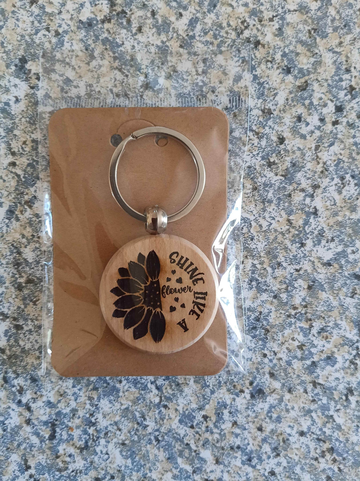 Custom Wooden Keychains - Crafty Family Creations LLC