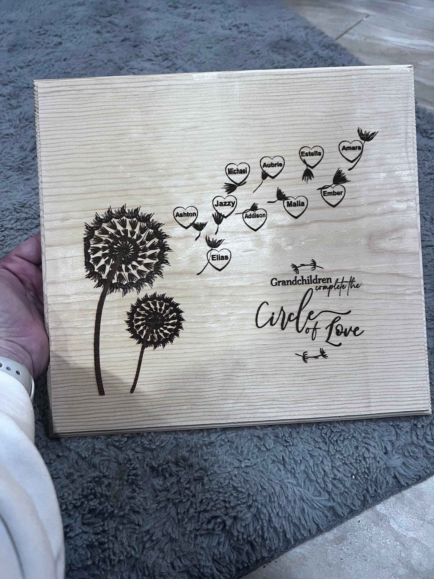 Grandchildren plaque