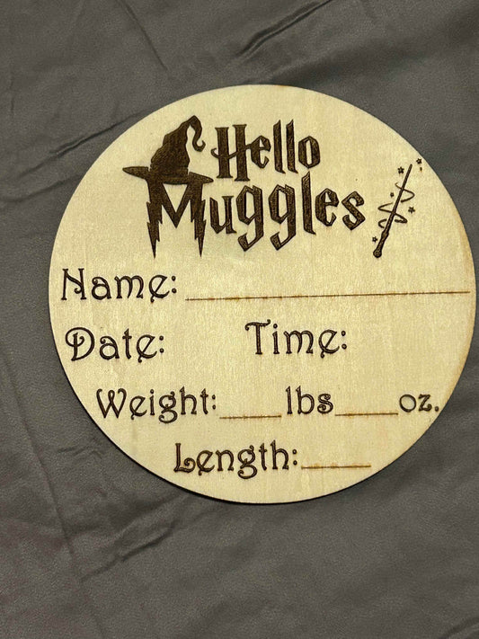 Wizard baby milestones - Crafty Family Creations LLC