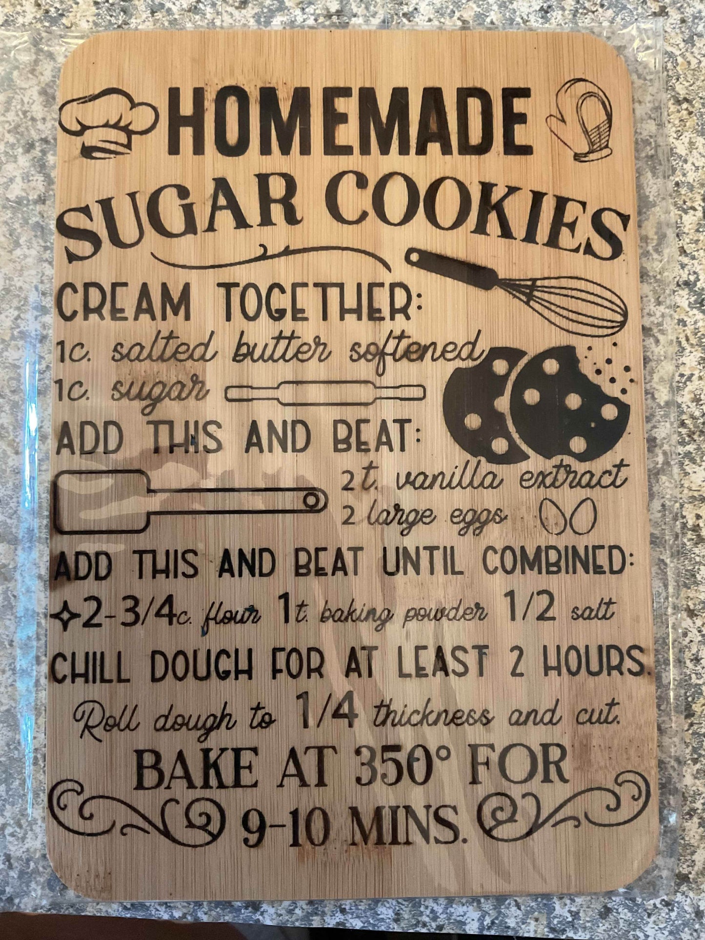 Decorative cutting boards - Crafty Family Creations LLC