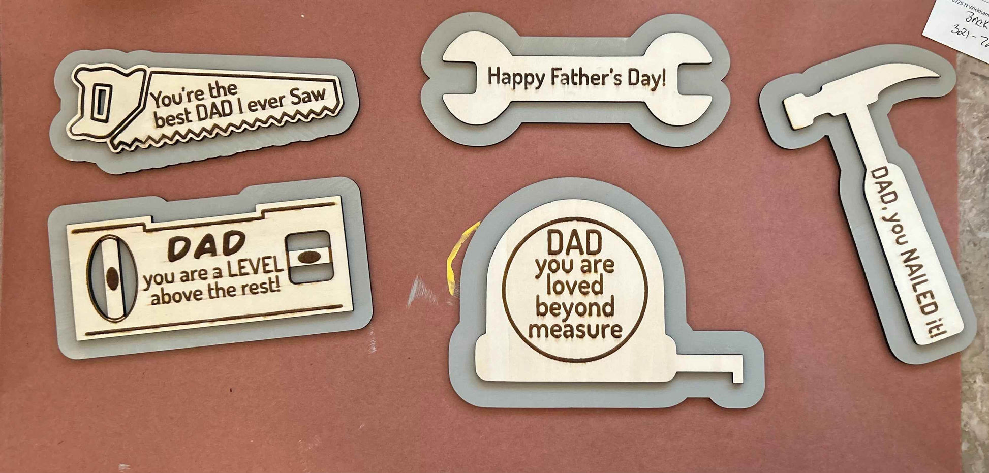 Father's Day Sign - Crafty Family Creations LLC