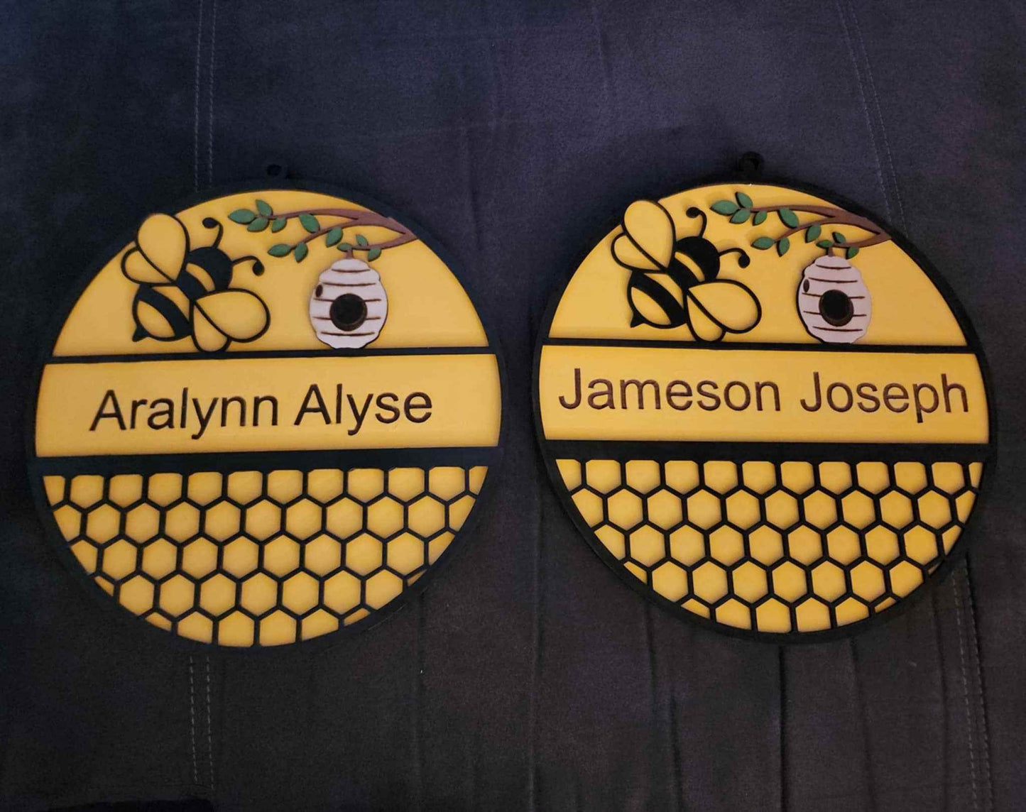 Bee Nursery sign - Crafty Family Creations LLC