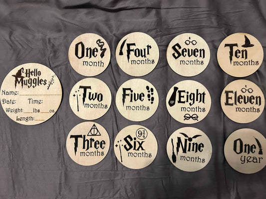 Wizard baby milestones
