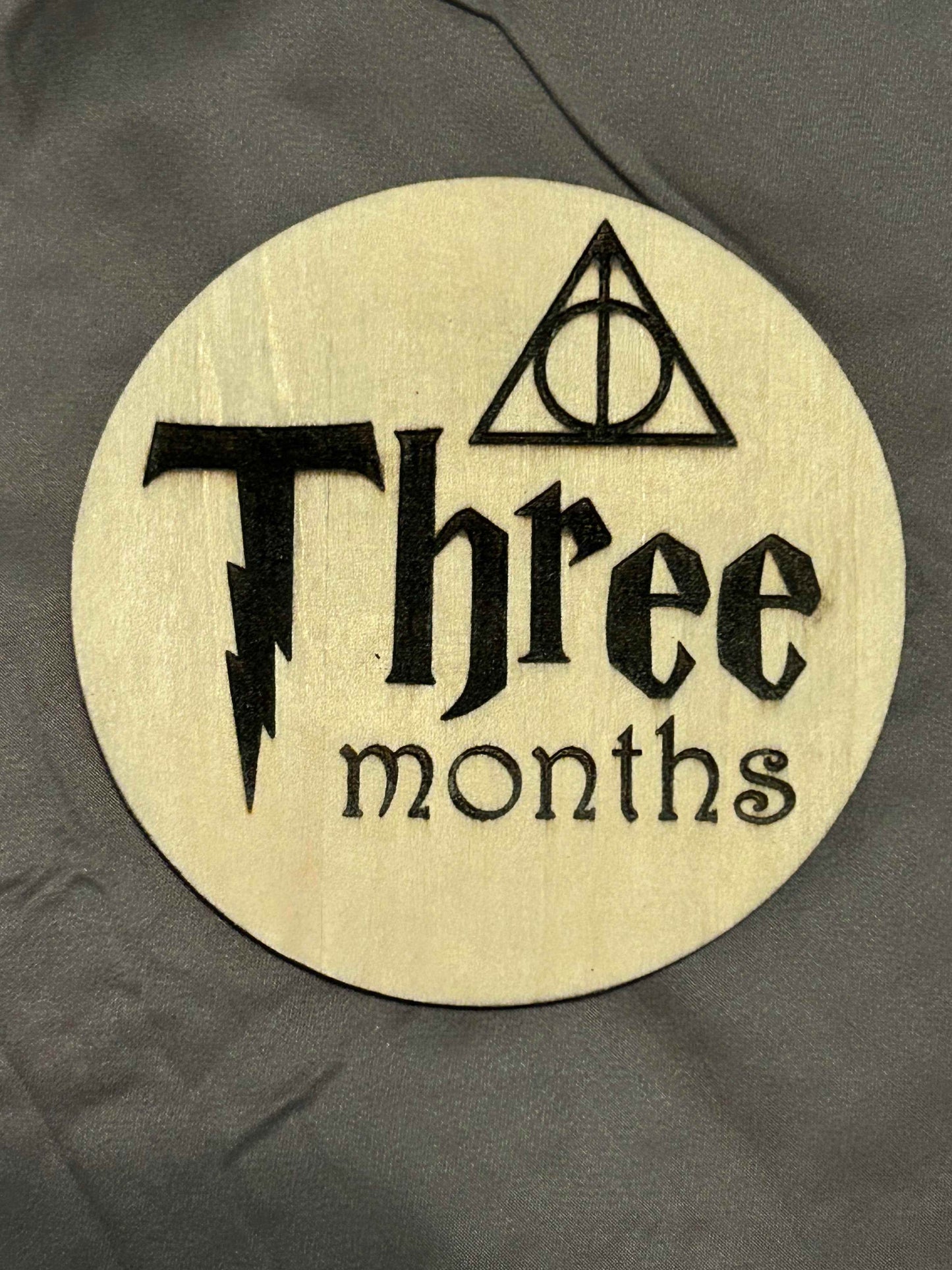 Wizard baby milestones - Crafty Family Creations LLC