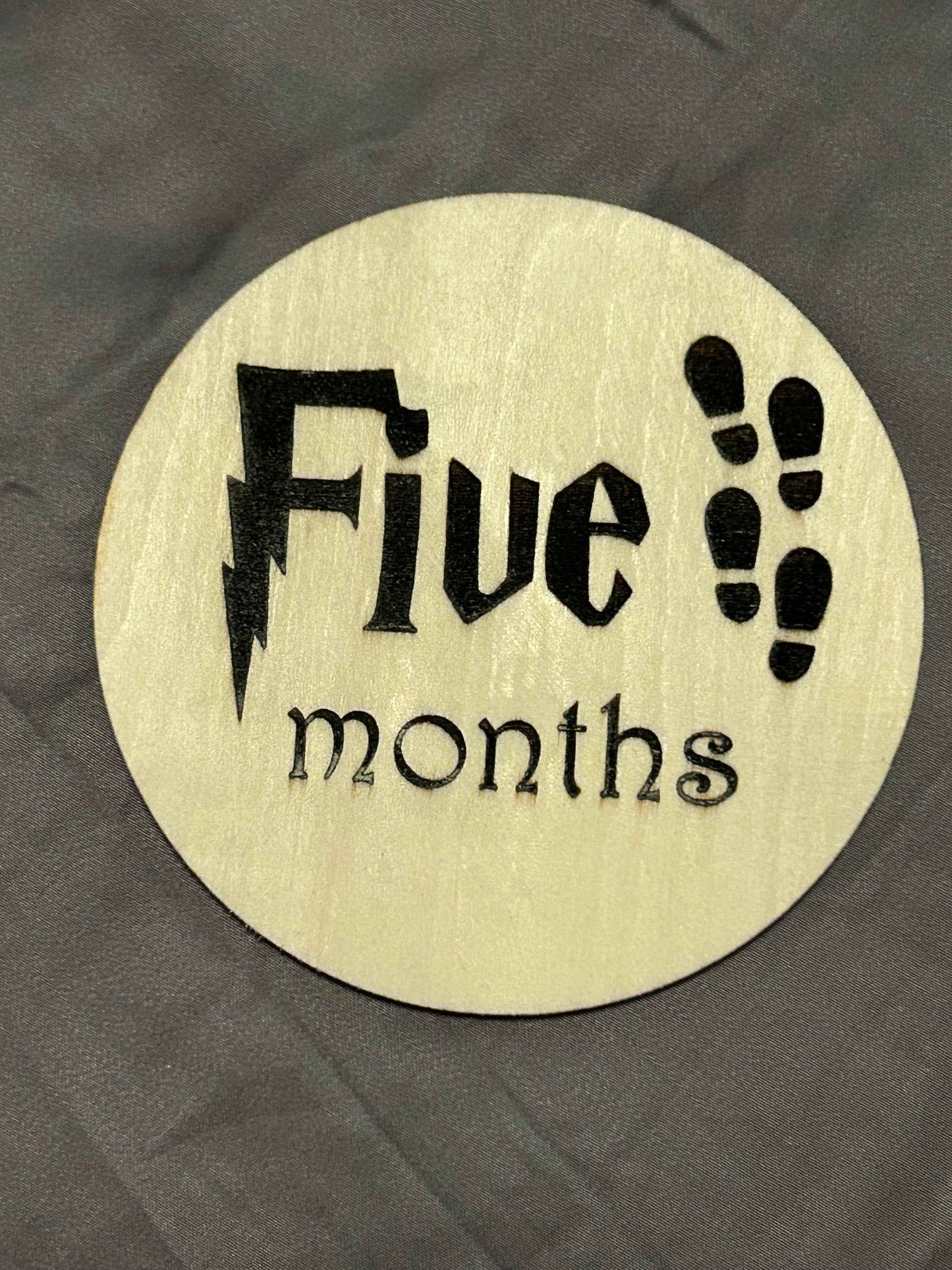 Wizard baby milestones - Crafty Family Creations LLC