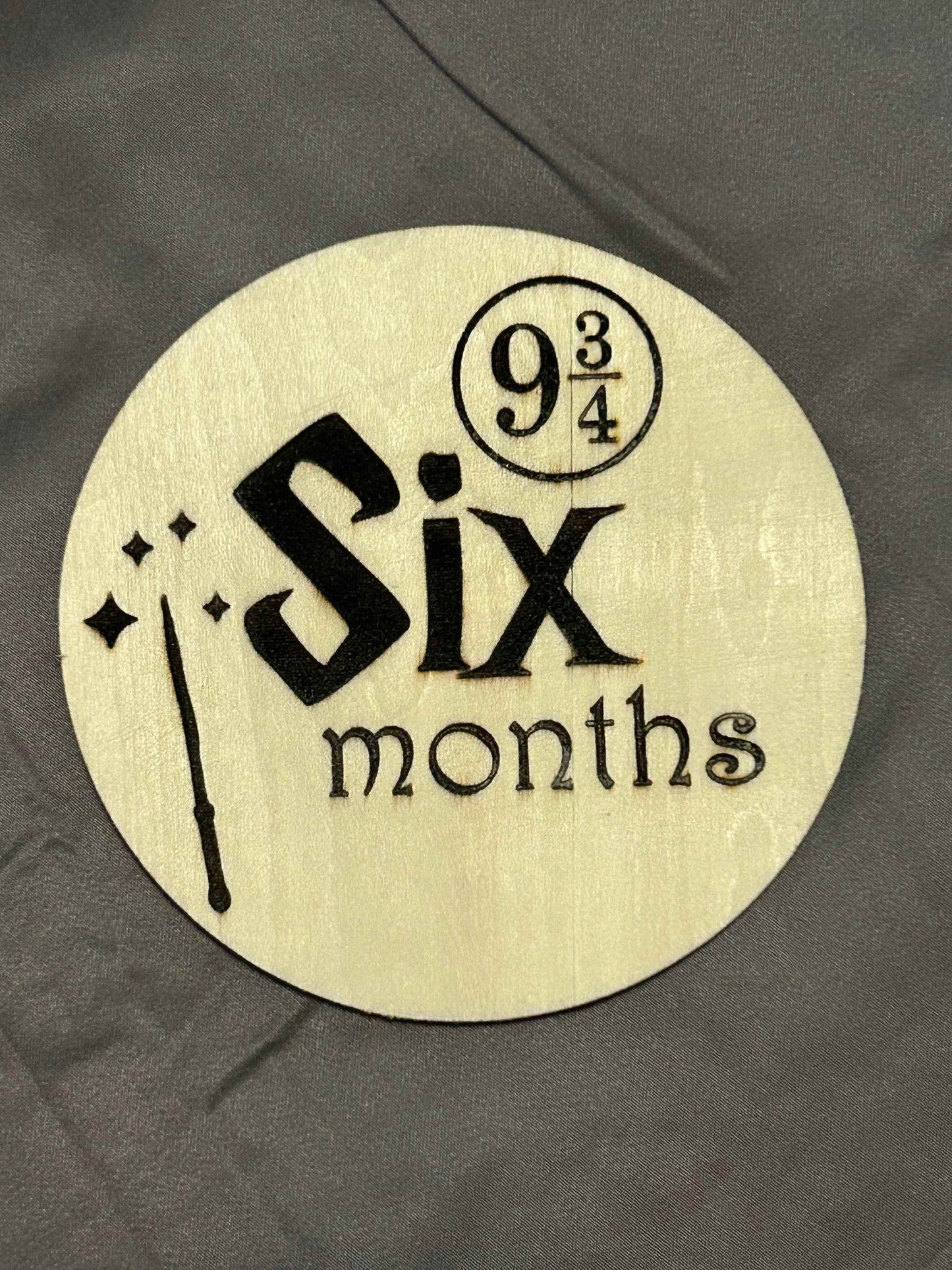 Wizard baby milestones - Crafty Family Creations LLC