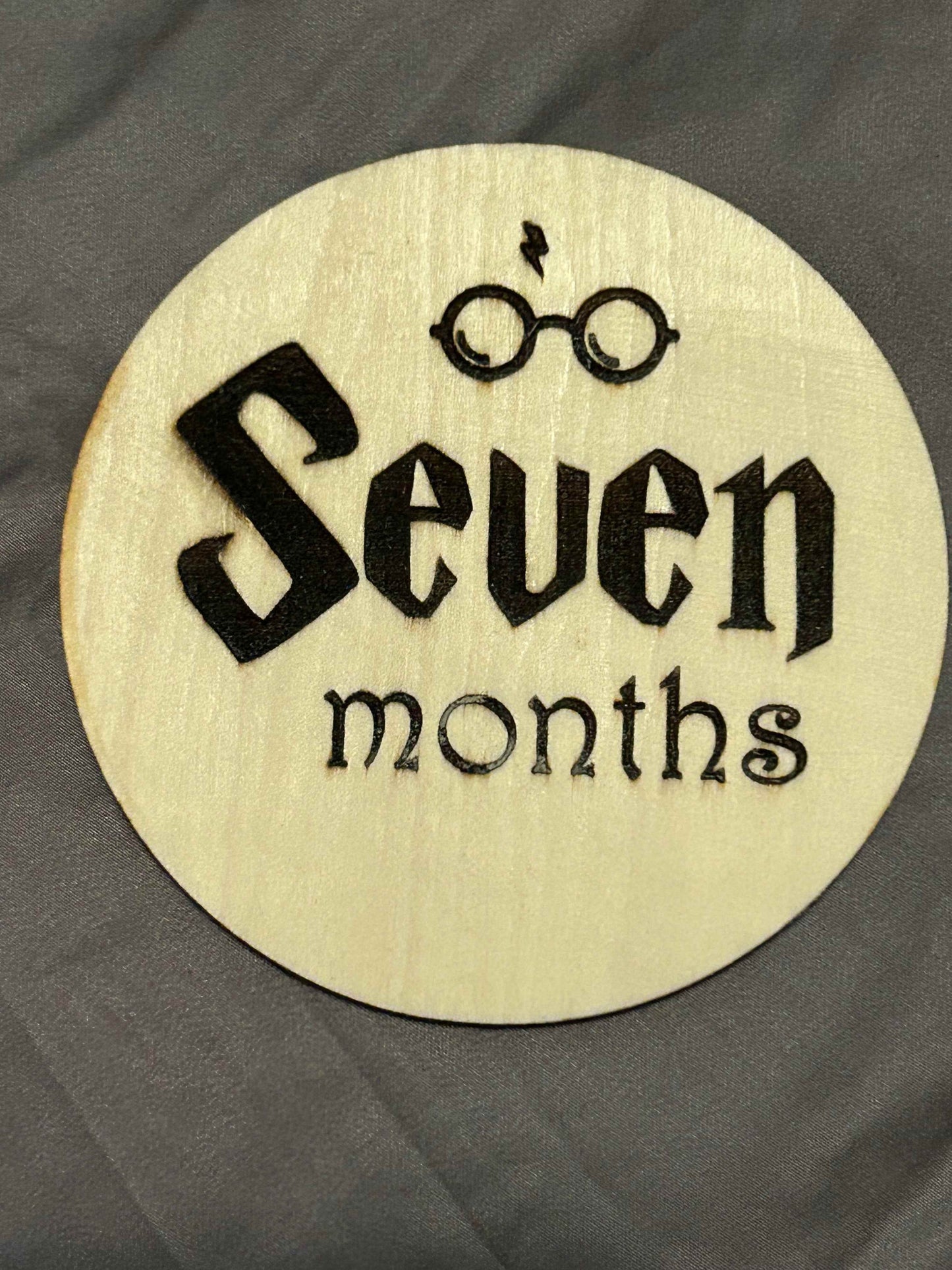 Wizard baby milestones - Crafty Family Creations LLC