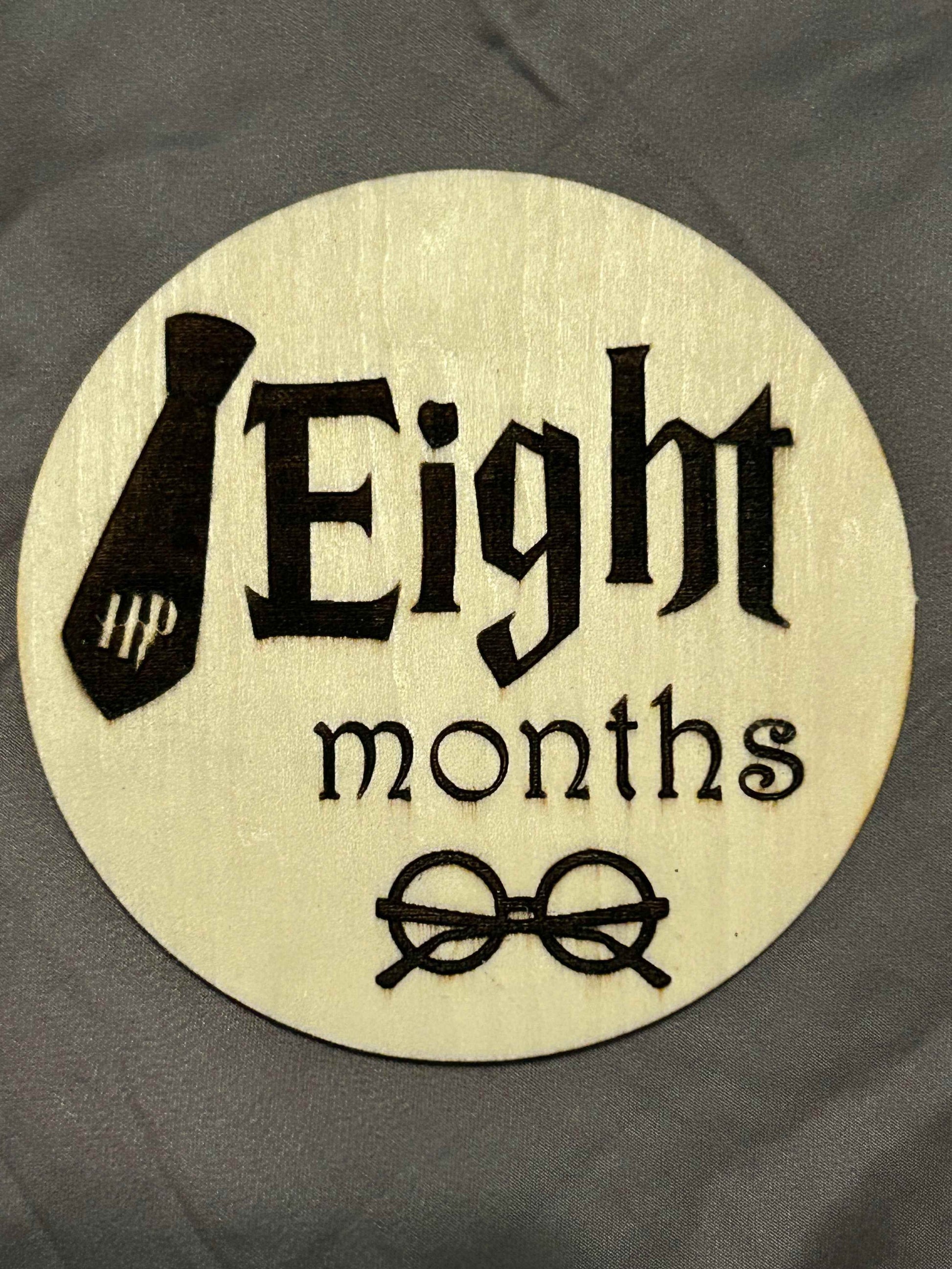 Wizard baby milestones - Crafty Family Creations LLC