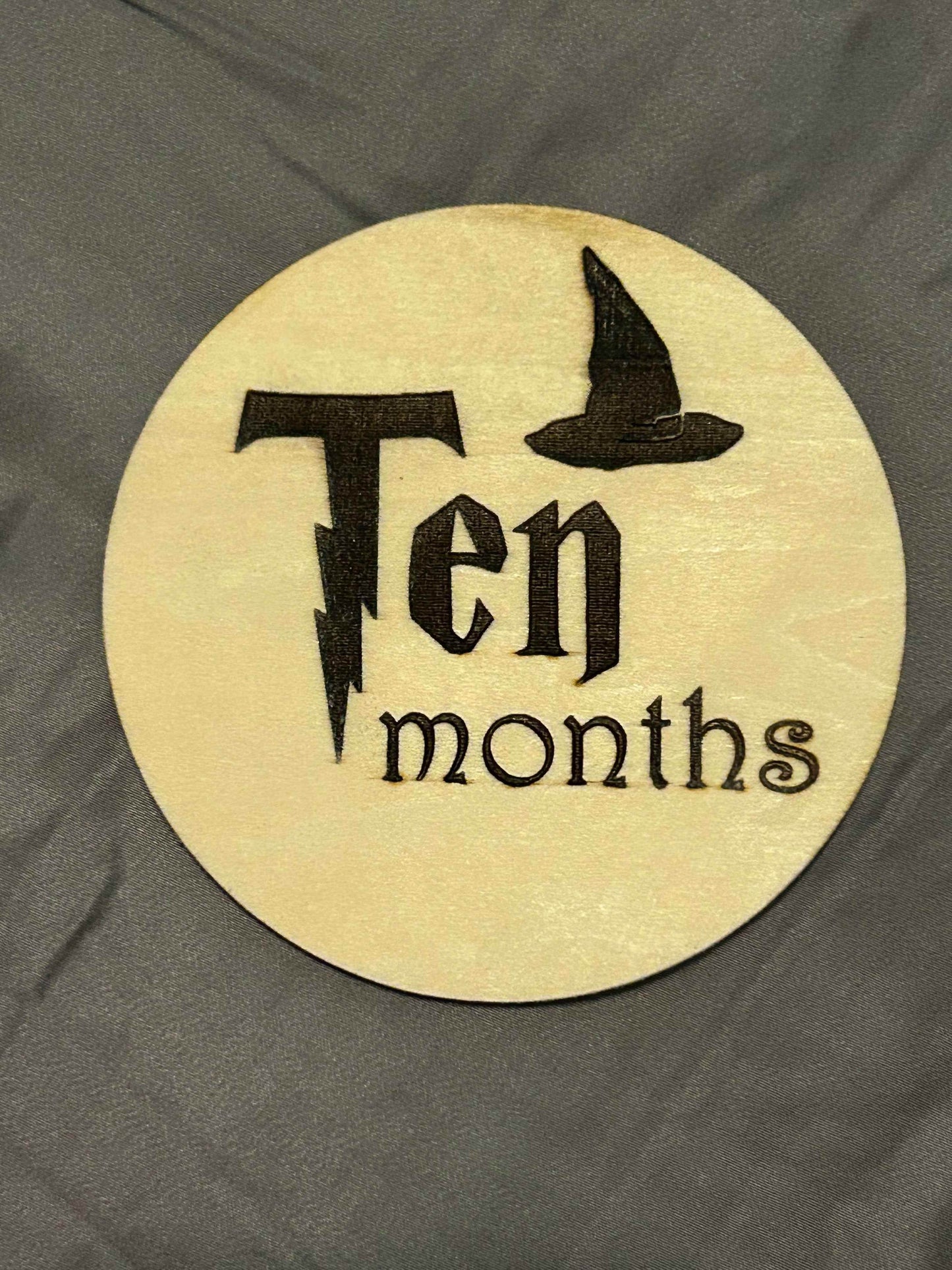 Wizard baby milestones - Crafty Family Creations LLC