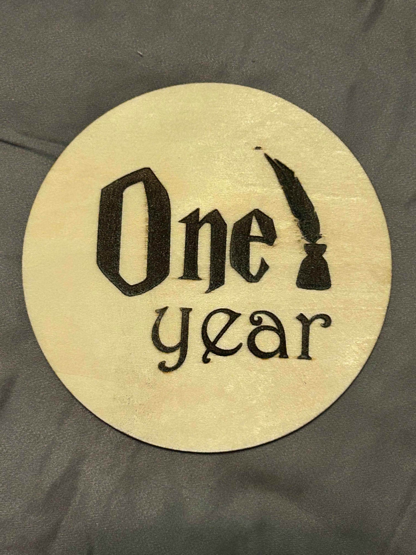 Wizard baby milestones - Crafty Family Creations LLC