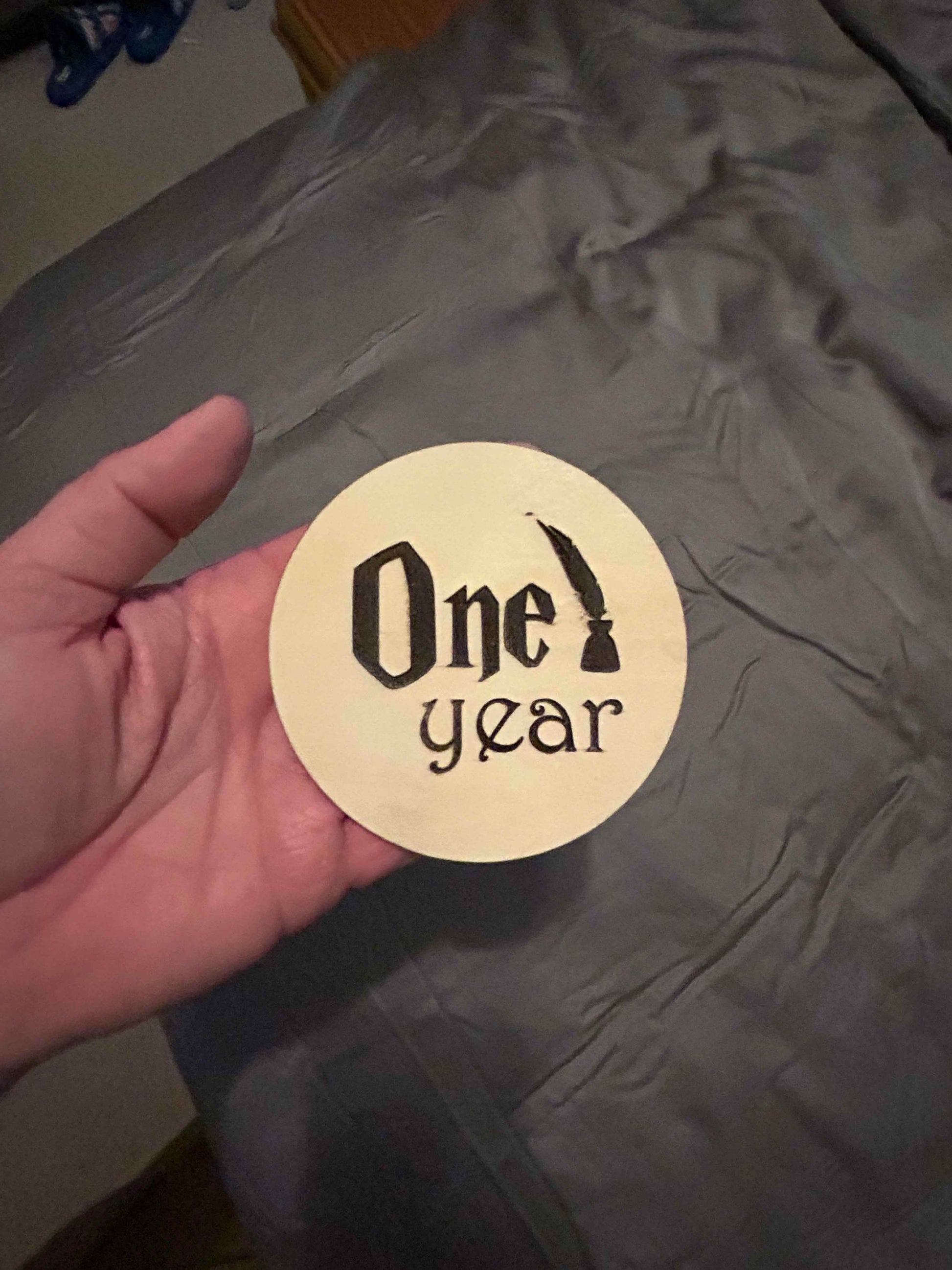 Wizard baby milestones - Crafty Family Creations LLC