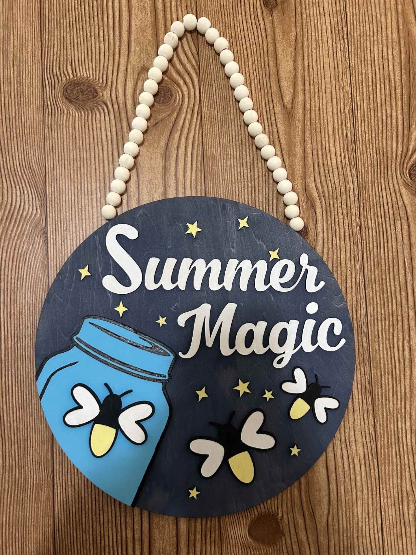 Summer Magic Door Hanger - Crafty Family Creations LLC
